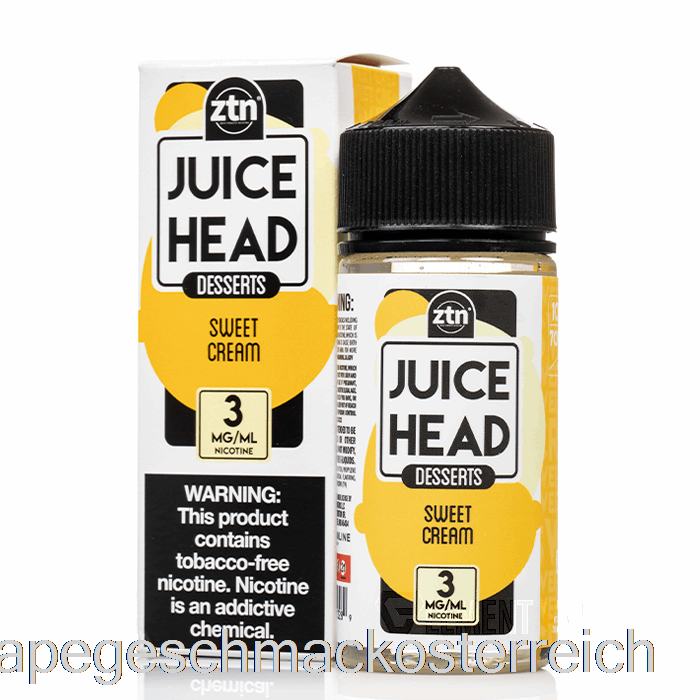 Süße Sahne - Saftkopf - 100ml 0mg Vape-Geschmack